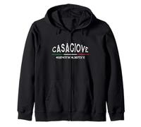 Casagiove Italia Coordinate GPS Caserta Felpa con Cappuccio