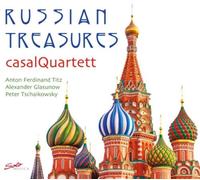 Glaszunow / Titz / Casal Quartett – Russian Treasures – CD