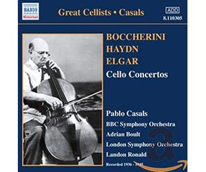 Casals,Pablo/Boult/Ronald BOCCHERINI / HAYDN / ELGAR: Cello Concertos (CD) Album