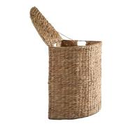 Casâme Cesto per il bucato d'angolo in giunco d'acqua - A 66 cm