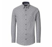 Casamoda Camicia Da Uomo Manica Lunga Casual Fit Blu Minimal 444362600 100