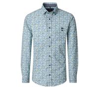 Casamoda Camicia Da Uomo Manica Lunga Casual Fit Verde Blu Motivo 126130430 300