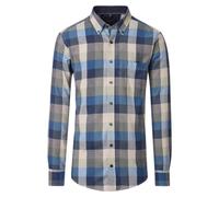 CasaModa Manica Lunga Uomo Casual Fit a Scacchi Multicolore 454484800 100