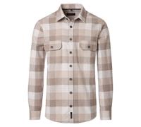 Casamoda Uomo Flanella Overshirt Camicia Giacca Beige A Quadri 454488900 600