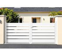 Casanoov Cancello a battente in alluminio 3m VOGEL 300B120 BIANCO