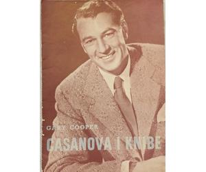 Casanova Brown Gary Cooper Teresa Wright Frank M Vintage 1944 programma cinem...