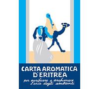 Casanova | Carta D'Eritrea Blu | Essence du Toareg | 24 Listelli Aromatici Da Bruciare | Strisce Di Incenso | Profumatori Ambiente