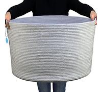 Casaphoria Cestini in corda di cotone, colore: grigio scuro