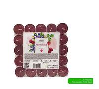 CASAPIU' Tea-Light 25pz Frutti Rossi CAN6252A, Come da Foto