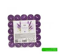 CASAPIU' Tea-Light 25pz Lavanda CAN6251A, Come da Foto