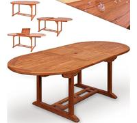 Casaria® Set Tavolo e Sedie Pieghevoli da Balcone 3 Pezzi in Legno di Acacia Mobili da Giardino per 2 Persone Esterno Terrazza Bar Bistro Portata 160 kg