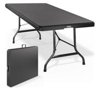 Casaria Tavolo da Giardino Portatile 183x76cm