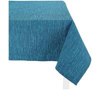 Casatessile Charme Tovaglia copritavolo Jacquard ciniglia Varie Misure Tovaglia Cucina Cotone - Blu, 8 posti 140x220 cm.