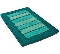 Casatessile Tappeto Bagno Cotone Antiscivolo Line TG - Verde, 65x130 cm.
