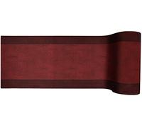 Casatessile Tappeto Multiuso passatoia Antiscivolo Largo 60 cm. Screziato Bicolore Taglio a Vivo Passatoia Cucina, Corsia per Lavello. - Bordeaux, 240 cm.