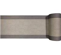 Casatessile Tappeto Multiuso passatoia Antiscivolo Largo 60 cm. Screziato Bicolore Taglio a Vivo Passatoia Cucina, Corsia per Lavello. - Tortora, 280 cm.