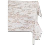 Casatessile Tovaglia plastificata Italiana Effetto Marmo Tela Cerata, Antimacchia, Impermeabile - Beige, al Metro