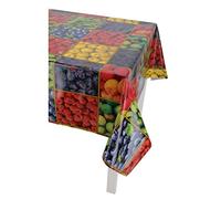 Casatessile Tovaglia plastificata Rettangolare o Quadrata h 140 cm. al Metro Fantasy Cerata Antimacchia in PVC. - VAR. 3, 4 posti 140X140 cm.