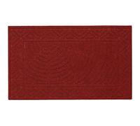 Casatessile Zerbino rettangolare 45x75 cm. CIPRO VENTAGLIO - BORDEAUX
