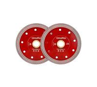 Casaverde 2 pz/lotto dischi diamantati da taglio 115 x 1,4 x 22,23 mm per piastrelle in porcellana di ceramica di marmo di granito