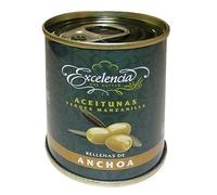 casavostre Olive verdi manzanilla ripiene di acciughe 120gr