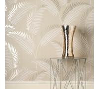 Fine Decor Cascade Leaf Crema/Oro
