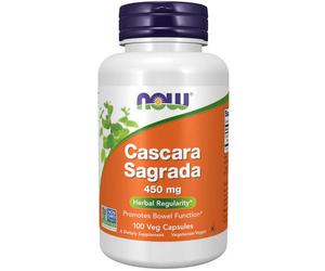 Cascara Sagrada 100 Capsule Vegetali 450 Mg Di Now Foods