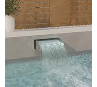 vidaXL Cascata 45x34x14 cm in Acciaio Inox 304
