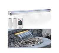 Cascata della fontana dello stagno con la fontana decorativa del giardino dello stagno della fontana del tubo dell'acqua leggera fontana decorativa(SWLED1200)