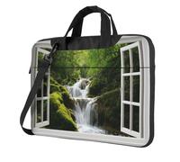 Cascata In Una Foresta Borsa Del Computer Portatile Caso Del Computer 15.6 Pollice Borse Del Computer Imbottito Del Manicotto Della