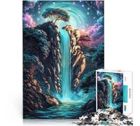 Cascata mistica Puzzle 1000 pezzi per adolescenti Giocattoli che creano dipendenza e sfidano l'intelligenza del cervello Regalo per i compleanni 38x26cm