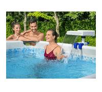 Cascata multicolore Led piscina fuori terra Soothing Flowclear Bestway 58619