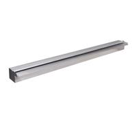 Cascata per Laghetto Rettangolare con LED in Acciaio Inox 90 cm
