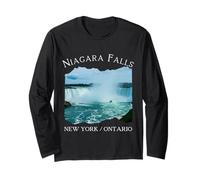 Cascate del Niagara New York Ontario souvenir turistico Uomini Ragazzo Bambini Maglia a Manica