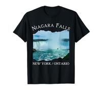 Cascate del Niagara New York Ontario souvenir turistico Uomini Ragazzo Bambini Maglietta