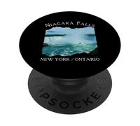 Cascate del Niagara New York Ontario souvenir turistico Uomini Ragazzo Bambini PopSockets PopGrip Adesivo