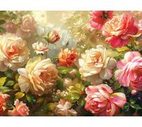 Cascate Giardino, 1000 Pezzi Puzzle Classici, per Adulti YHPGL6-454 | Sfida Impossibile, Divertente Stimolante Puzzle per Gioco Familiare, Decorativo Murale Unica, Regalo per Amanti dei Puzzles