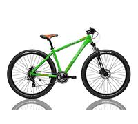 CASCELLA BICI MTB 27,5 XNC CON FRENO A DISCO MECCANICO 21V VERDE (L)