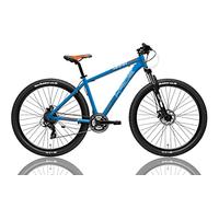 CASCELLA BICI MTB 27,5 XNC CON FRENO A DISCO MECCANICO SHIMANO 21V BLU