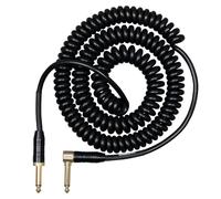 CASCHA Advanced Line Guitar Cable Curly, nero, 6 m