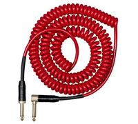 CASCHA Advanced Line Guitar Cable Curly, rosso, 6 m