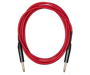 CASCHA Advanced Line Guitar Cable, rosso, 6 m