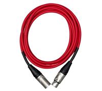 CASCHA Cavo per microfono Advanced Line, rosso, 6 m - NUOVO