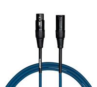 CASCHA Cavo standard per microfoni (XLR), blu, 6 m