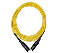 CASCHA Cavo standard per microfoni (XLR), giallo, 2 m