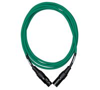 CASCHA Cavo standard per microfoni (XLR), verde, 9 m