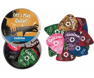 Cascha Guitar Pick Set Box Plettro