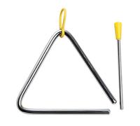 Cascha HH 2004 Triangolo con Bacchetta e Impugnatura in Gomma per Percussione e Educazione Musicale