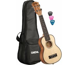 Cascha HH 2148L Natural Ukulele soprano