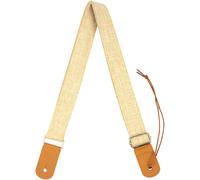 CASCHA Ukulele Tracolla, Tracolla da trasporto regolabile fino a 139cm, Cotone, Beige